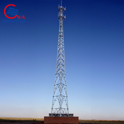 Q355b 25m Gergili Hücre Kulesi Q460 GSM Tel Direk Çelik Direk