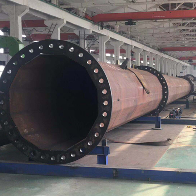 110kv Galvanizli Yüksek Gerilim Elektrik Direği Hexadecagon 9m Utility