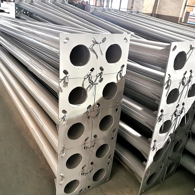 Boyalı Q235b Galvanizli Sekizgen Direk, Sokak Lambası için 5m Çelik Direk
