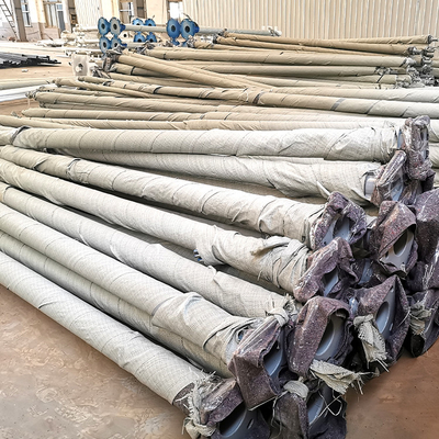 Boyalı Q235b Galvanizli Sekizgen Direk, Sokak Lambası için 5m Çelik Direk