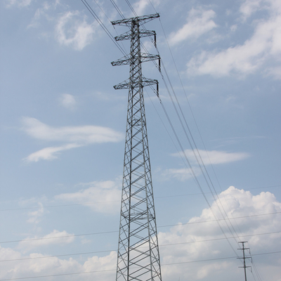 Q345b 4 Ayaklı Elektrik İletim Kuleleri, Açılı Galvanizli Çelik Kule