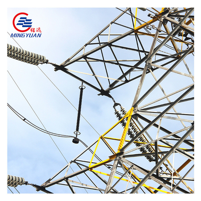 Yüksek Gerilim Elektrik İletim Kulesi Galvanizli Q345 ASTM A123