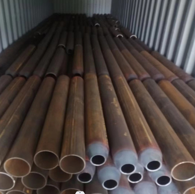 Özelleştirilmiş Swaged Çelik Yardımcı Boru Direkleri Sıcak Daldırma Galvanizli Metal 100m ISO9001