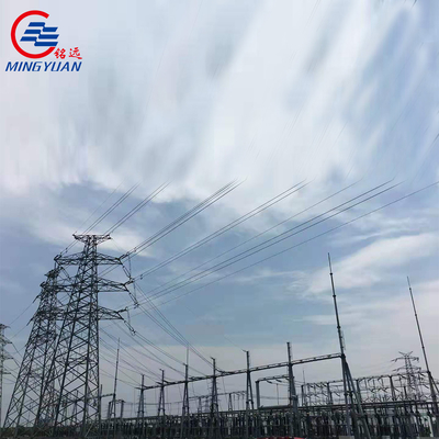 110kV 220kV 500kV Trafo Merkezi Portal Yapısı Enerji Hattı Elektrik İletimi Q420