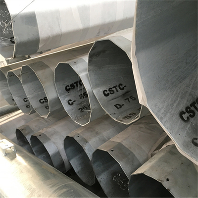 Q355b 25m Gergili Hücre Kulesi Q460 GSM Tel Direk Çelik Direk
