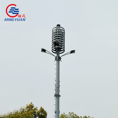 Q345b 5g Konik Poligonal Kamufle GSM Kulesi Örtülü Ağaç Anten Direği Telekomünikasyon