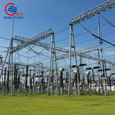 Kuleler ve Kafes Direkler Trafo Merkezi Yapısı 35kV 66kV 220kV