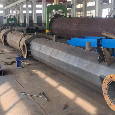 SS400 Tubular Çelik Kulesi İletişim ve İletişim