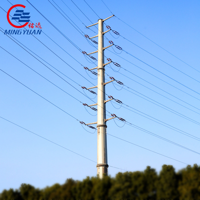 Sekizgen çelik elektrikli iletme kulesi kendini destekler