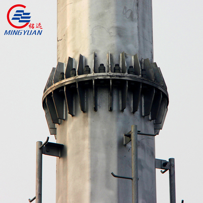 Tubular çelik elektrik iletim kulesi 1000kv voltaj