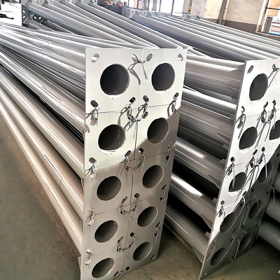 8x200mm Trafik Levha Direği Q235b Galvanizli Sokak Levha Direkleri